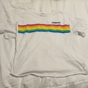 Pacsun Polaroid Cropped T-Shirt
